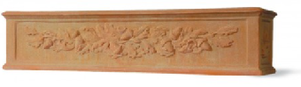 Lightweight terracotta effect window box