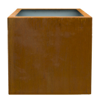 Corten steel planters