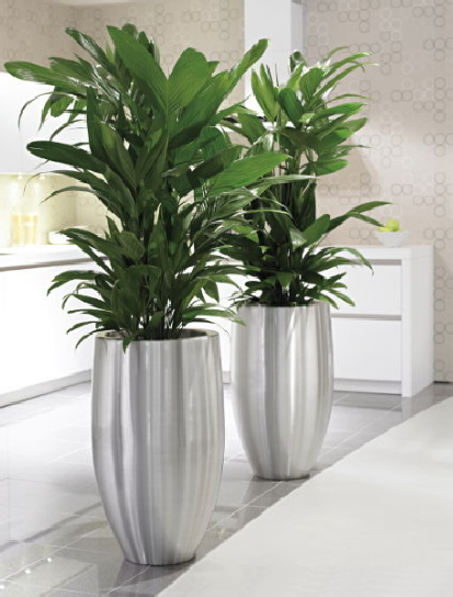 Aluminium planters